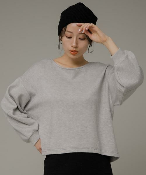 Sonny Label / サニーレーベル Tシャツ | ニットライクボリュームスリーブプルオーバー | 詳細26