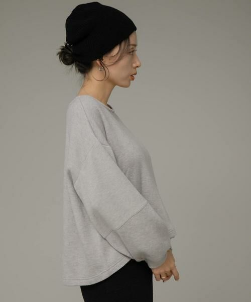 Sonny Label / サニーレーベル Tシャツ | ニットライクボリュームスリーブプルオーバー | 詳細28