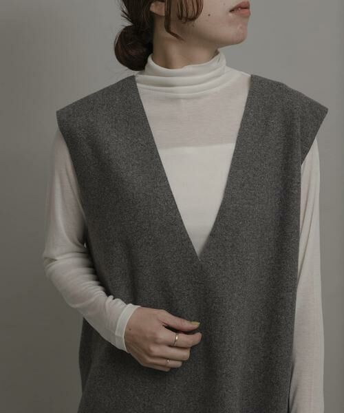 Sonny Label / サニーレーベル Tシャツ | ライトシアーハイネックプルオーバー | 詳細12