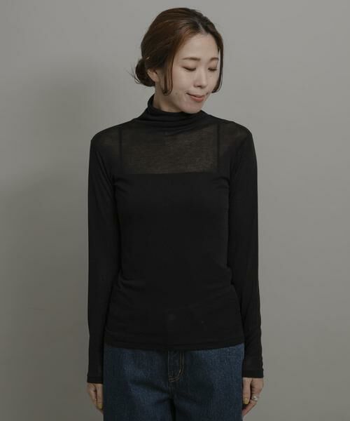 Sonny Label / サニーレーベル Tシャツ | ライトシアーハイネックプルオーバー | 詳細30