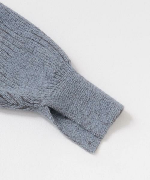 Sonny Label / サニーレーベル ニット・セーター | Vネック配色スクエアパターンニット | 詳細10