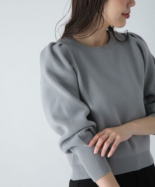 Sonny Label / サニーレーベル ニット・セーター | ボリュームスリーブニットプルオーバー | 詳細10