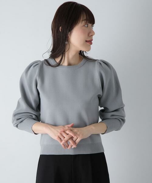 Sonny Label / サニーレーベル ニット・セーター | ボリュームスリーブニットプルオーバー | 詳細11