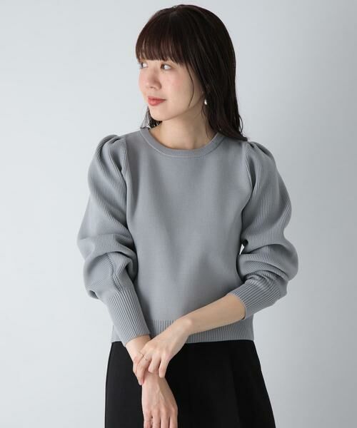 Sonny Label / サニーレーベル ニット・セーター | ボリュームスリーブニットプルオーバー | 詳細12