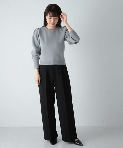 Sonny Label / サニーレーベル ニット・セーター | ボリュームスリーブニットプルオーバー | 詳細15