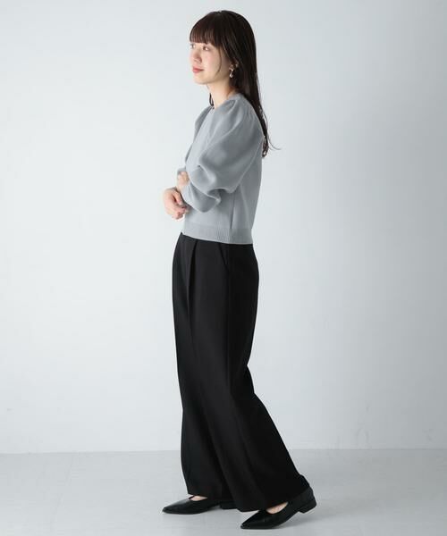 Sonny Label / サニーレーベル ニット・セーター | ボリュームスリーブニットプルオーバー | 詳細16