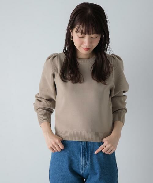 Sonny Label / サニーレーベル ニット・セーター | ボリュームスリーブニットプルオーバー | 詳細23