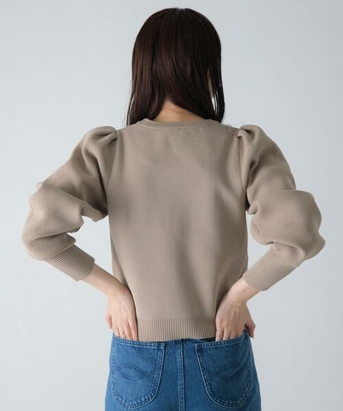 Sonny Label / サニーレーベル ニット・セーター | ボリュームスリーブニットプルオーバー | 詳細26