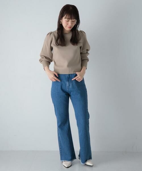 Sonny Label / サニーレーベル ニット・セーター | ボリュームスリーブニットプルオーバー | 詳細27