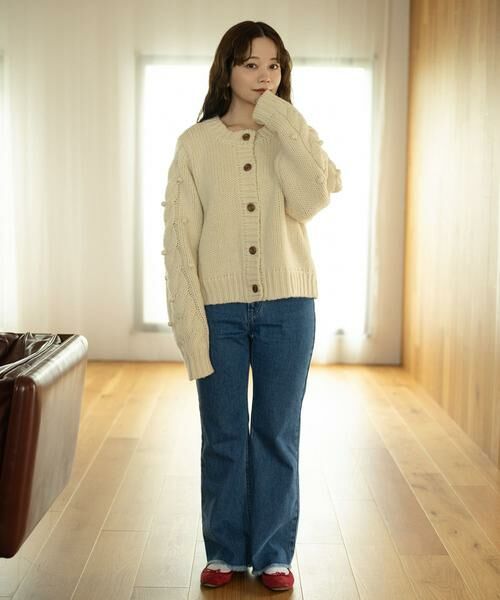 Sonny Label / サニーレーベル カーディガン・ボレロ | 『WEB/一部店舗限定』NaokoTakayamaニットカーディガン | 詳細6