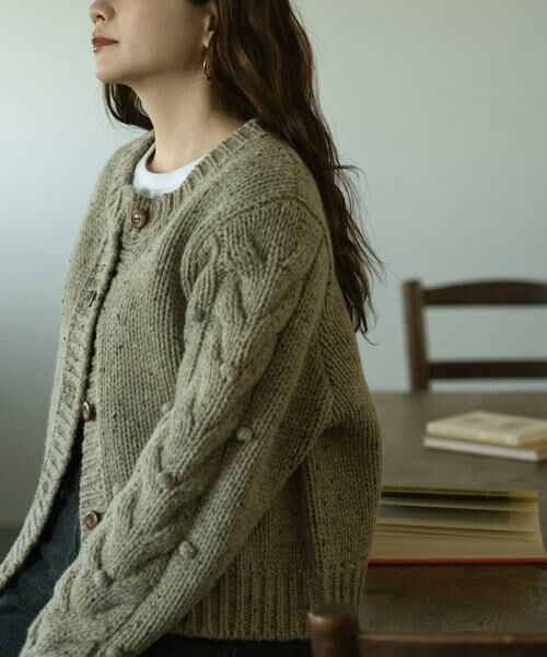 Sonny Label / サニーレーベル カーディガン・ボレロ | 『WEB/一部店舗限定』NaokoTakayamaニットカーディガン | 詳細10