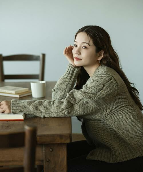 Sonny Label / サニーレーベル カーディガン・ボレロ | 『WEB/一部店舗限定』NaokoTakayamaニットカーディガン | 詳細11