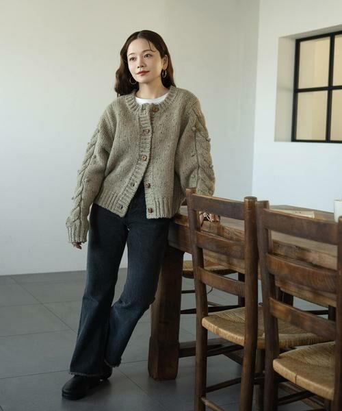 Sonny Label / サニーレーベル カーディガン・ボレロ | 『WEB/一部店舗限定』NaokoTakayamaニットカーディガン | 詳細16