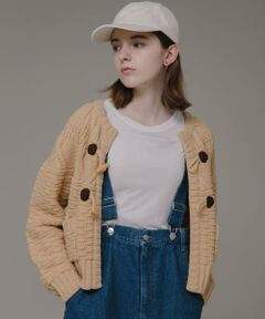 Sonny Label / サニーレーベル ニット・セーター | MIXケーブルクルーネックガウンニット