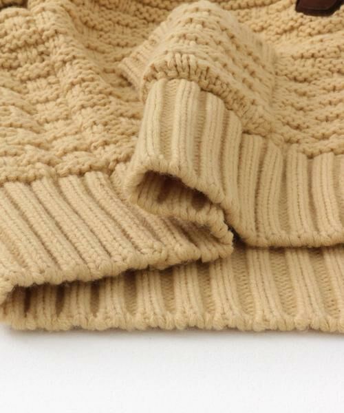 Sonny Label / サニーレーベル ニット・セーター | MIXケーブルクルーネックガウンニット | 詳細12