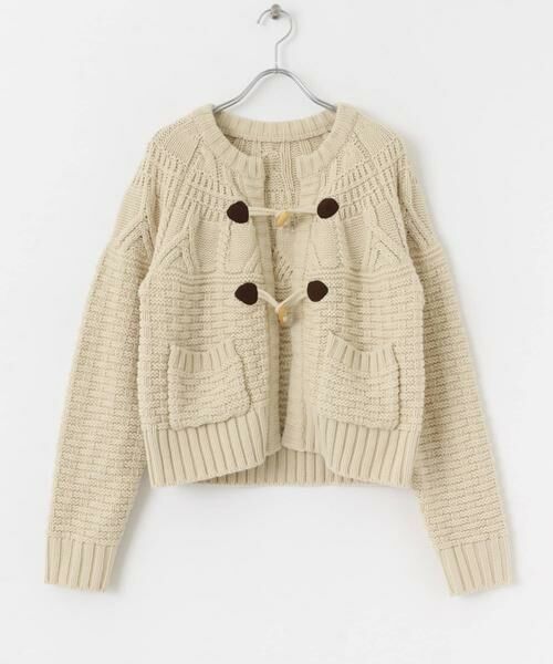 Sonny Label / サニーレーベル ニット・セーター | MIXケーブルクルーネックガウンニット | 詳細22