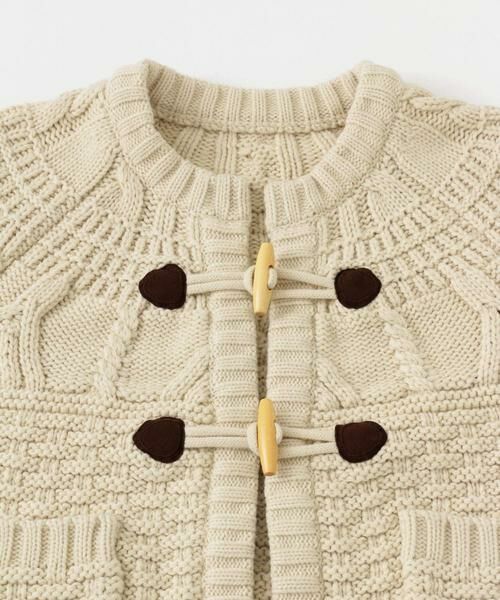 Sonny Label / サニーレーベル ニット・セーター | MIXケーブルクルーネックガウンニット | 詳細23