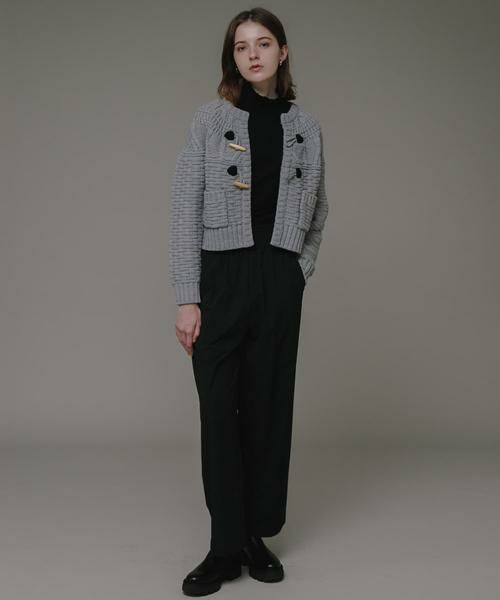 Sonny Label / サニーレーベル ニット・セーター | MIXケーブルクルーネックガウンニット | 詳細30