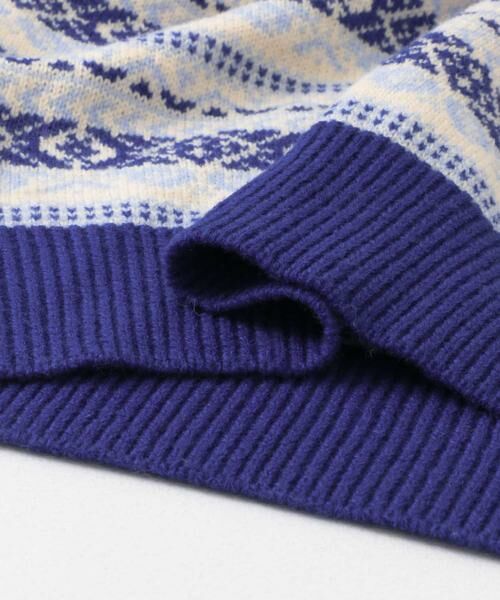 Sonny Label / サニーレーベル ニット・セーター | フェアアイル柄パフスリニットプルオーバー | 詳細23