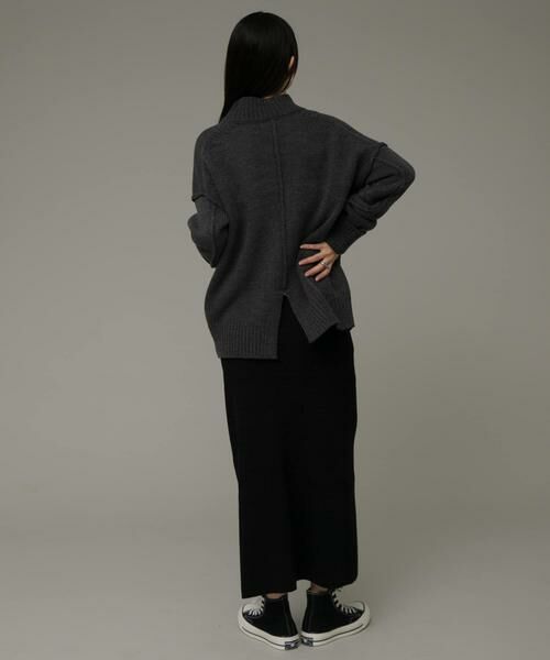 Sonny Label / サニーレーベル ニット・セーター | バックスリットバルキーニットプルオーバー | 詳細28