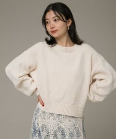 Sonny Label / サニーレーベル ニット・セーター | モールヤーンニットプルオーバー