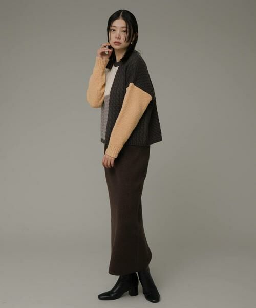 Sonny Label / サニーレーベル ニット・セーター | パッチワーク柄編みニットプルオーバー | 詳細7