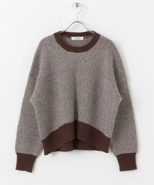 Sonny Label / サニーレーベル ニット・セーター | バーズアイジャガードニットプルオーバー | 詳細10