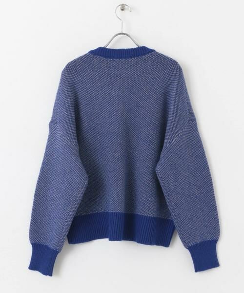 Sonny Label / サニーレーベル ニット・セーター | バーズアイジャガードニットプルオーバー | 詳細22