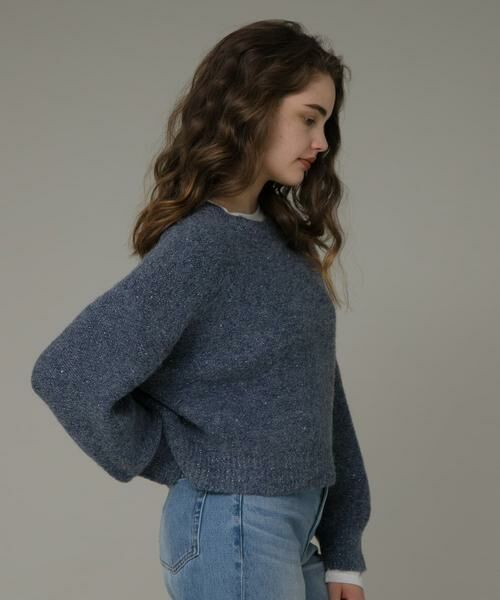 Sonny Label / サニーレーベル ニット・セーター | スパンコールループニットプルオーバー | 詳細15