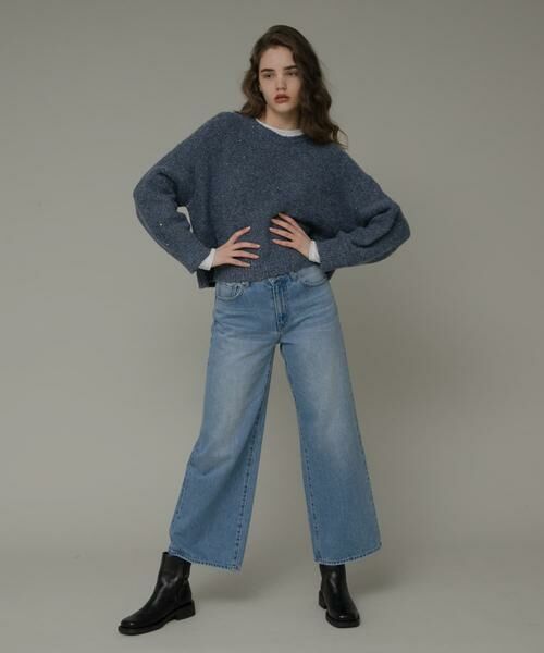 Sonny Label / サニーレーベル ニット・セーター | スパンコールループニットプルオーバー | 詳細17