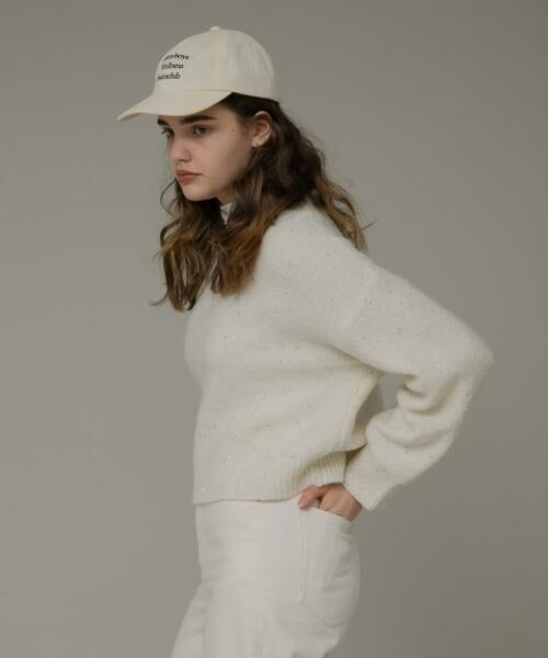 Sonny Label / サニーレーベル ニット・セーター | スパンコールループニットプルオーバー | 詳細30