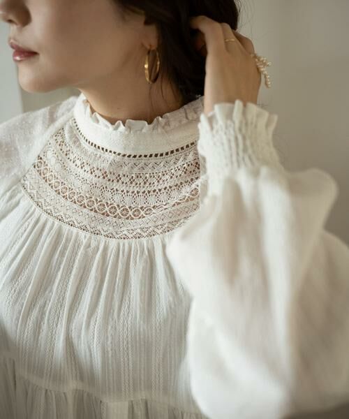 Sonny Label / サニーレーベル シャツ・ブラウス | 『WEB/一部店舗限定』NaokoTakayamaレースブラウス | 詳細1