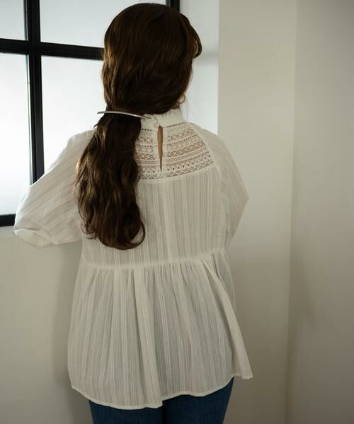 Sonny Label / サニーレーベル シャツ・ブラウス | 『WEB/一部店舗限定』NaokoTakayamaレースブラウス | 詳細4