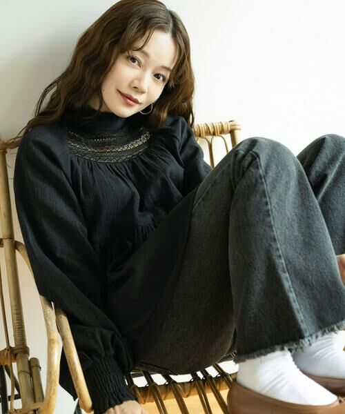 Sonny Label / サニーレーベル シャツ・ブラウス | 『WEB/一部店舗限定』NaokoTakayamaレースブラウス | 詳細14