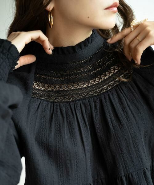 Sonny Label / サニーレーベル シャツ・ブラウス | 『WEB/一部店舗限定』NaokoTakayamaレースブラウス | 詳細15