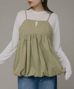 Sonny Label / サニーレーベル その他トップス | バルーンキャミビスチェブラウス