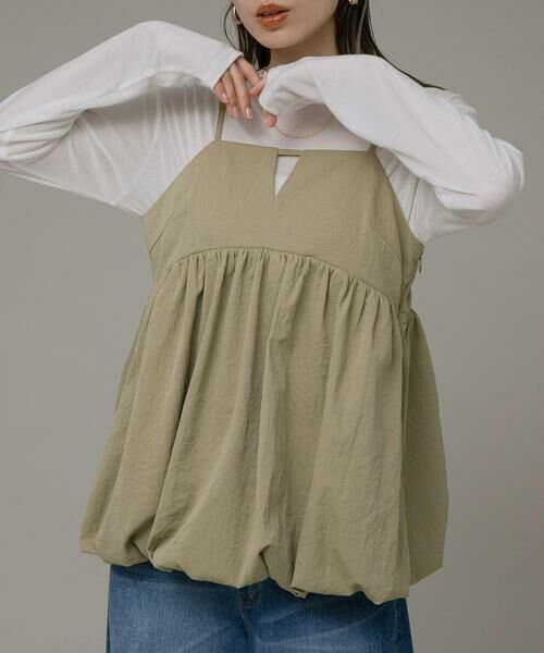 Sonny Label / サニーレーベル その他トップス | バルーンキャミビスチェブラウス | 詳細20