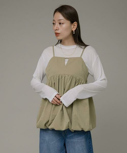 Sonny Label / サニーレーベル その他トップス | バルーンキャミビスチェブラウス | 詳細21