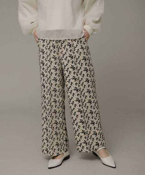 Sonny Label / サニーレーベル その他パンツ | フロッキーイージーパンツ | 詳細17