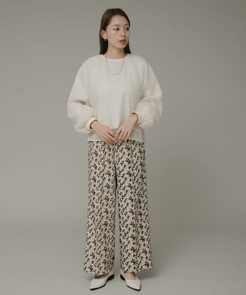 Sonny Label / サニーレーベル その他パンツ | フロッキーイージーパンツ | 詳細20