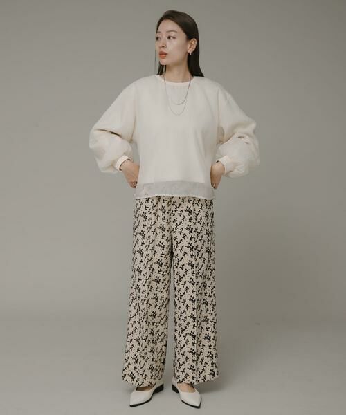 Sonny Label / サニーレーベル その他パンツ | フロッキーイージーパンツ | 詳細21