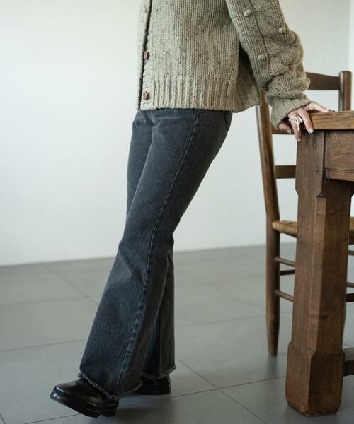 Sonny Label/サニーレーベル 『WEB/一部店舗限定』NaokoTakayamaデニムパンツ ブラック 24