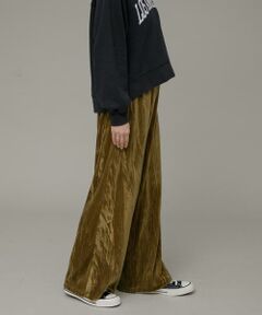 Sonny Label / サニーレーベル その他パンツ | クラッシュベロアイージーパンツ