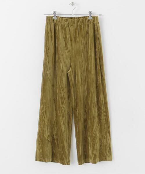 Sonny Label / サニーレーベル その他パンツ | クラッシュベロアイージーパンツ | 詳細12