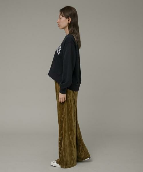 Sonny Label / サニーレーベル その他パンツ | クラッシュベロアイージーパンツ | 詳細7