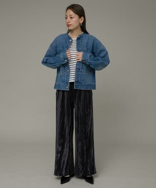 Sonny Label / サニーレーベル その他パンツ | クラッシュベロアイージーパンツ | 詳細18