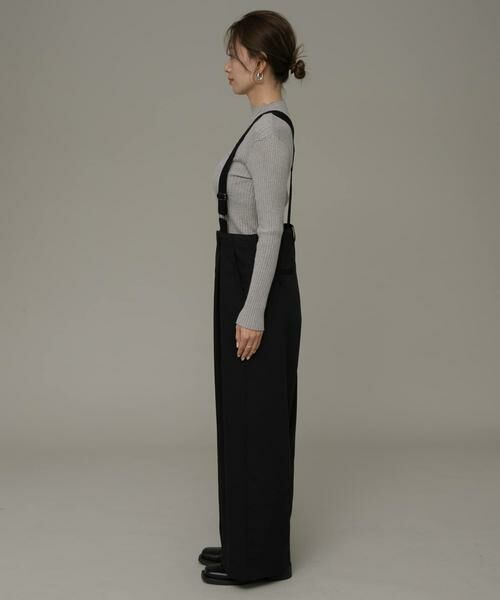 Sonny Label / サニーレーベル その他パンツ | サスペンダー付きタックパンツ | 詳細12