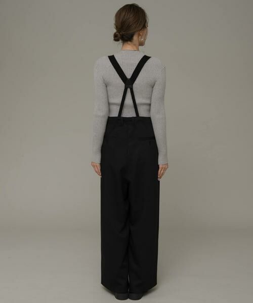 Sonny Label / サニーレーベル その他パンツ | サスペンダー付きタックパンツ | 詳細13