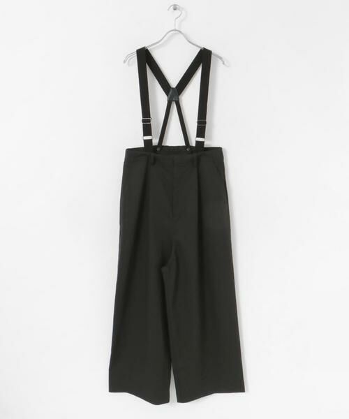 Sonny Label / サニーレーベル その他パンツ | サスペンダー付きタックパンツ | 詳細14