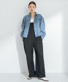 Sonny Label / サニーレーベル サロペット・オールインワン | ピンストライプベアサロペット